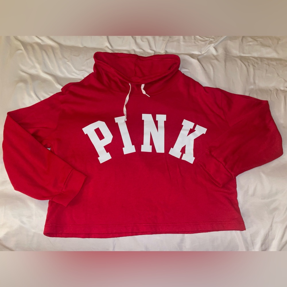 Red VS PINK Pullover sweatshirt.